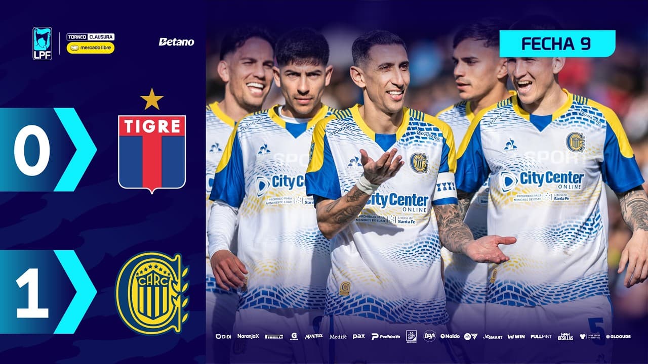 TIGRE 0 - 1 ROSARIO CENTRAL | Resumen del partido | #TorneoMercadoLibre Clausura 2026 🏆 thumbnail