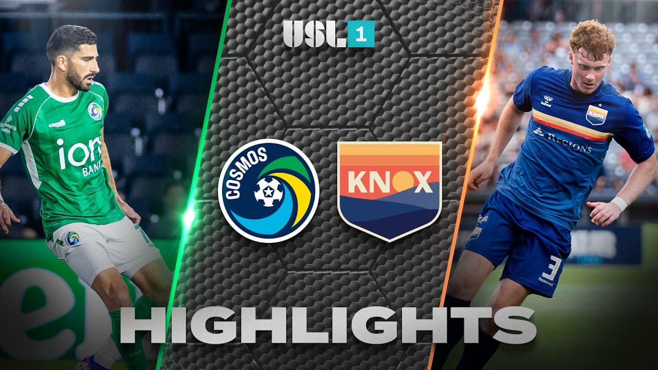 10.17.2026 | New York Cosmos vs. One Knoxville SC - USL League One Game Highlights thumbnail