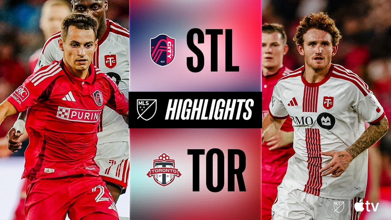 St. Louis CITY vs. Toronto FC | Full Match Highlights | LONGEST UNBEATEN STREAM in club history! thumbnail