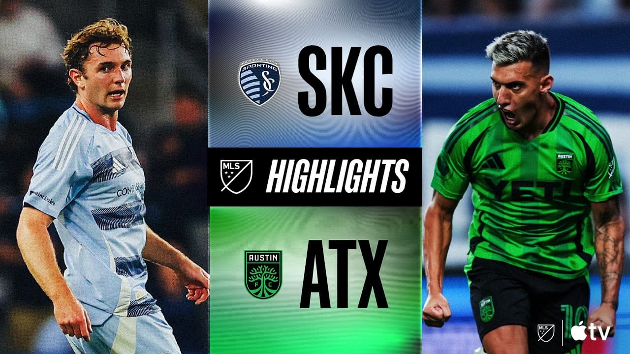 Sporting Kansas City vs. Austin FC | Full Match Highlights | Uzuni Brace! thumbnail