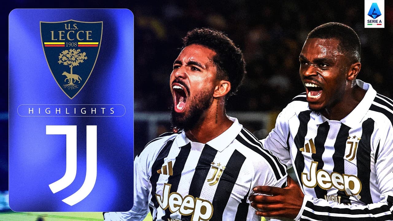 McKennie Strikes First of the Season | LECCE-JUVENTUS | HIGHLIGHTS | Serie A 2026/27 thumbnail