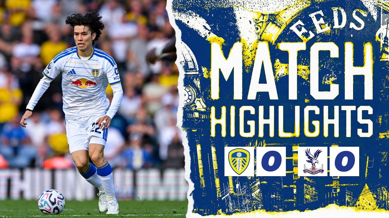 Leeds United 0-0 Crystal Palace | Premier League Highlights thumbnail