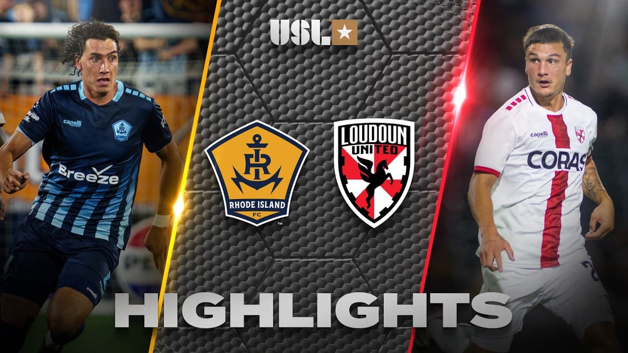 10.14.2026 | Rhode Island FC vs. Loudoun United FC - Game Highlights thumbnail