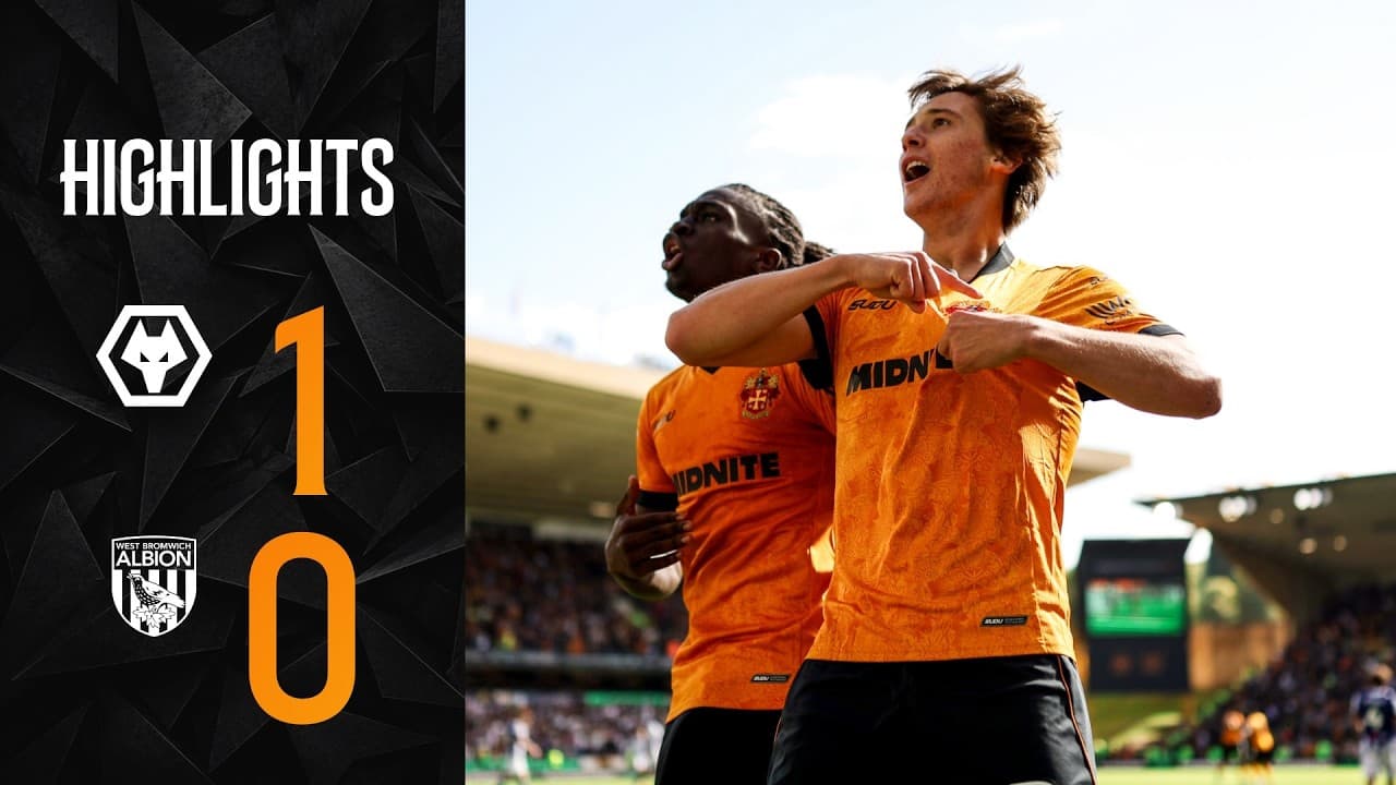 Derby day victory! | Wolves 1-0 West Brom | Highlights thumbnail