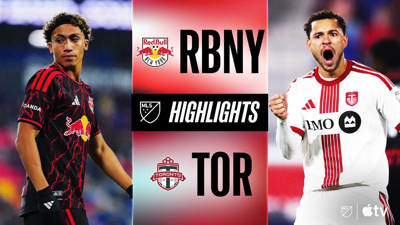 Red Bull New York vs. Toronto FC | Full Match Highlights thumbnail
