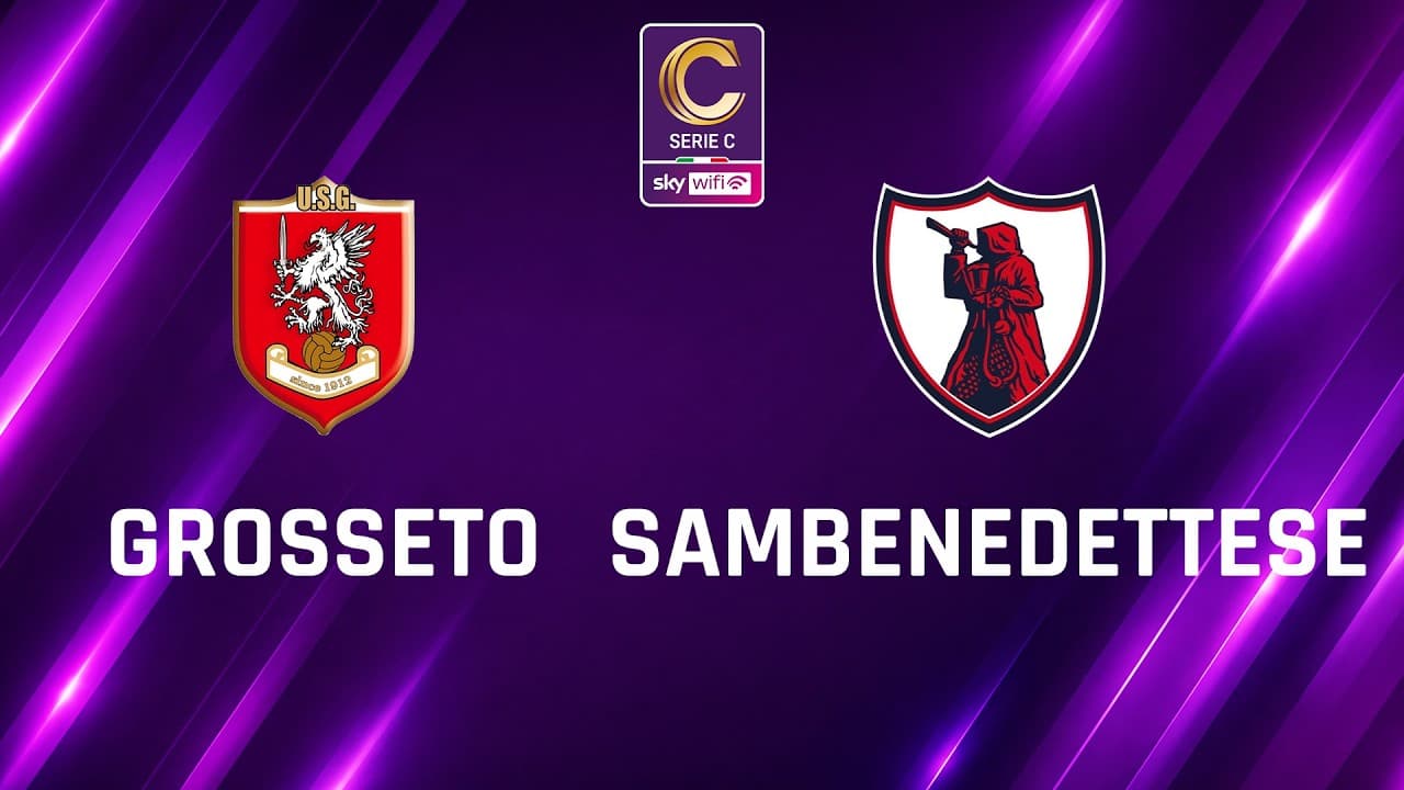 Grosseto - Sambenedettese 1-3 | Gli Highlights | 8ª giornata di Serie C Sky Wifi 2026/2027 thumbnail
