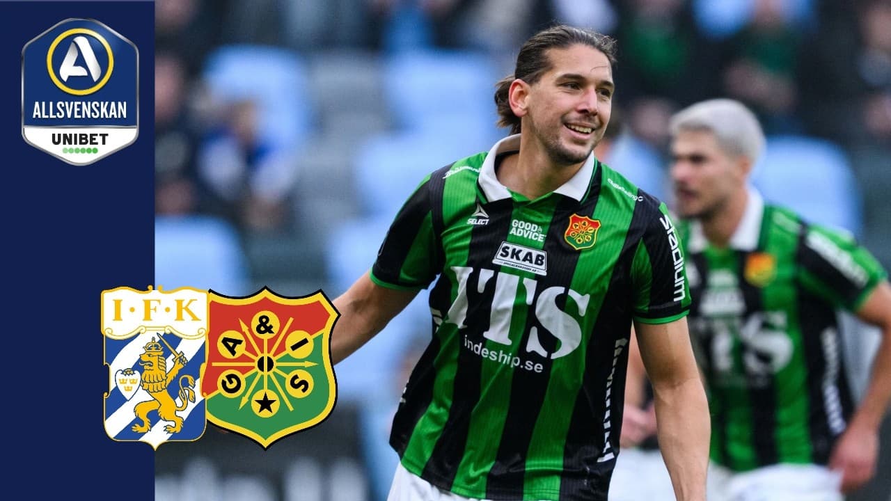 GAIS - IFK Göteborg (1-1) | Höjdpunkter thumbnail