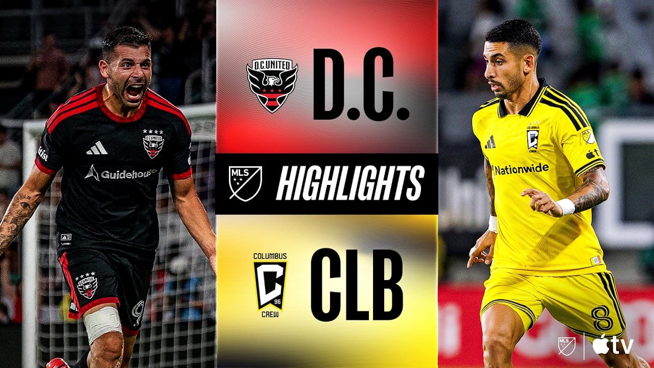 D.C. United vs. Columbus | Full Match Highlights | Tai Baribo BRACE! thumbnail