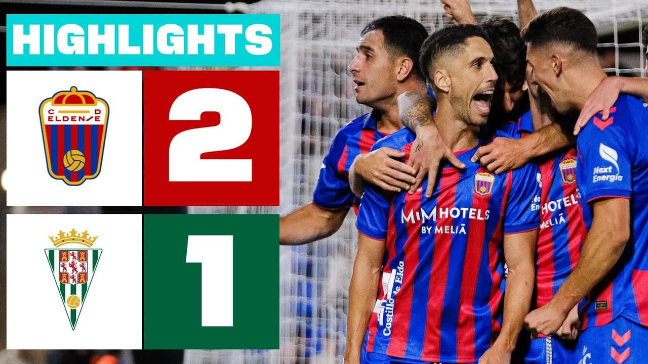 CD ELDENSE 2 - 1 CÓRDOBA CF | RESUMEN LALIGA HYPERMOTION thumbnail