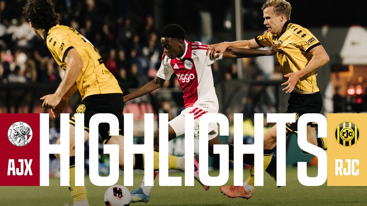 Highlights Jong Ajax - Roda JC | Keuken Kampioen Divisie thumbnail