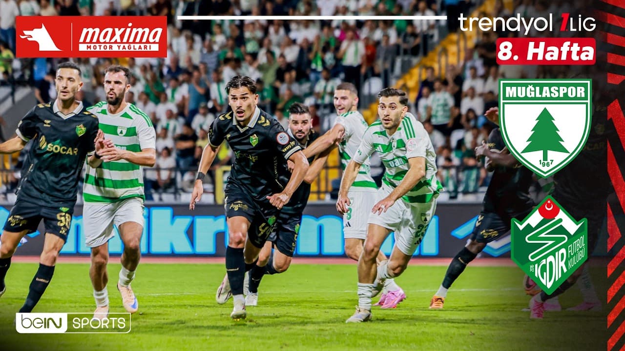 Muğlaspor - Iğdır FK | 8. Hafta Maç ÖZETİ | Trendyol 1. Lig - 2026/27 thumbnail