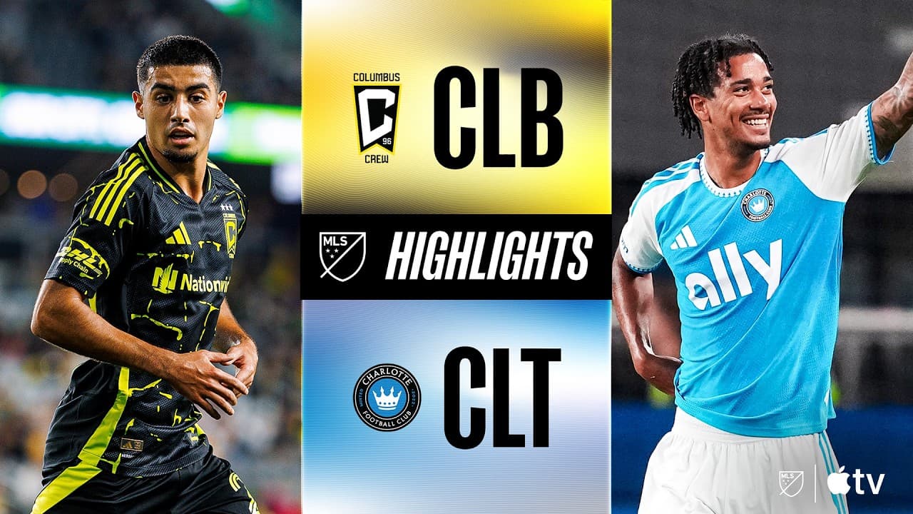 Columbus Crew vs. Charlotte FC | Full Match Highlights | 2 GOALS IN 2 MINUTES TO TURN IT AROUND! thumbnail