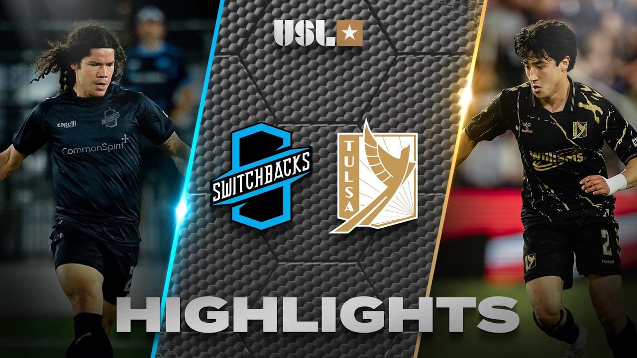 10.24.2026 | Colorado Springs Switchbacks FC vs. FC Tulsa - USL Championship Game Highlights thumbnail