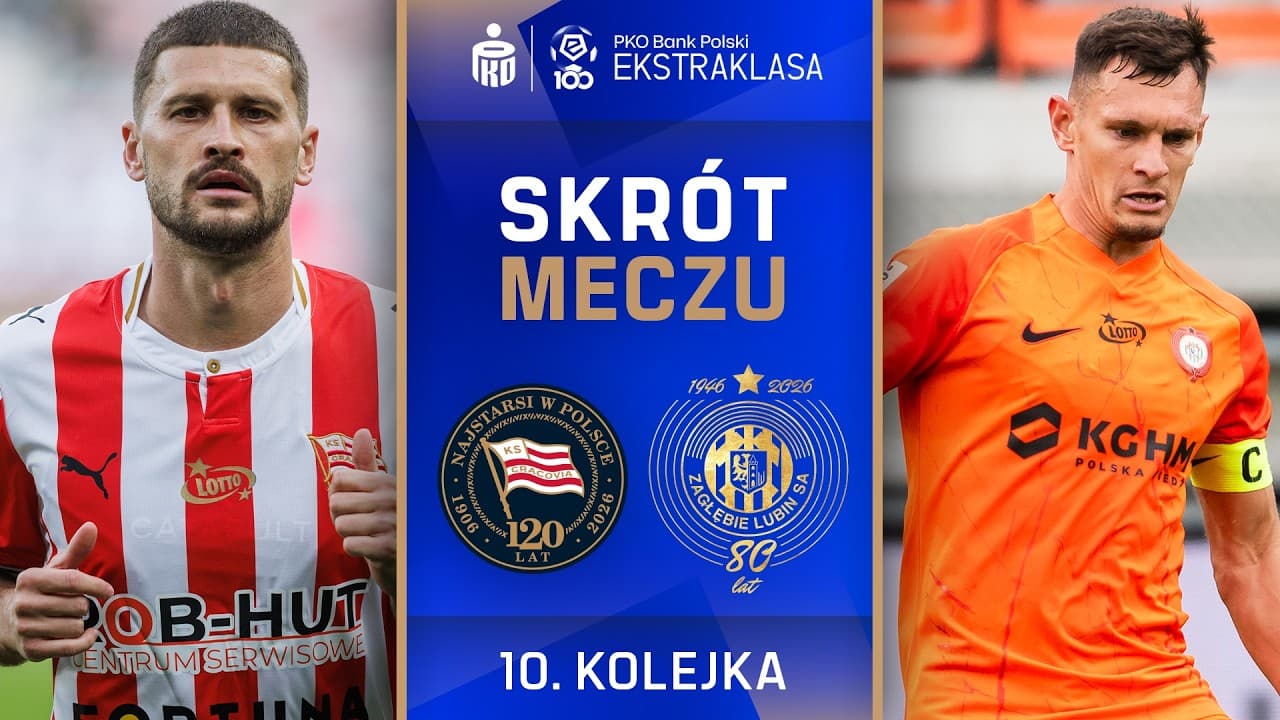 Cracovia - KGHM Zagłębie | HIGHLIGHTS | Ekstraklasa 2026/27 thumbnail