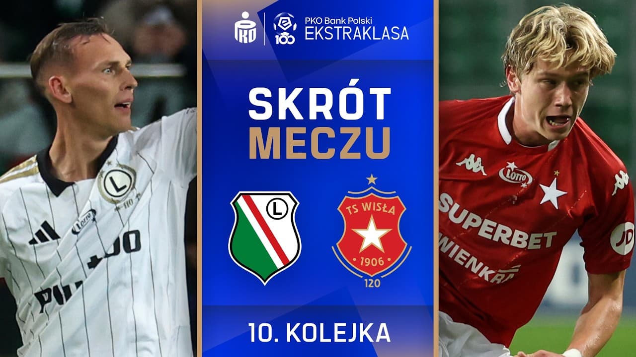 Legia - Wisła Kraków | SKRÓT | Zjawiskowe gole! | Ekstraklasa 2026/27 thumbnail