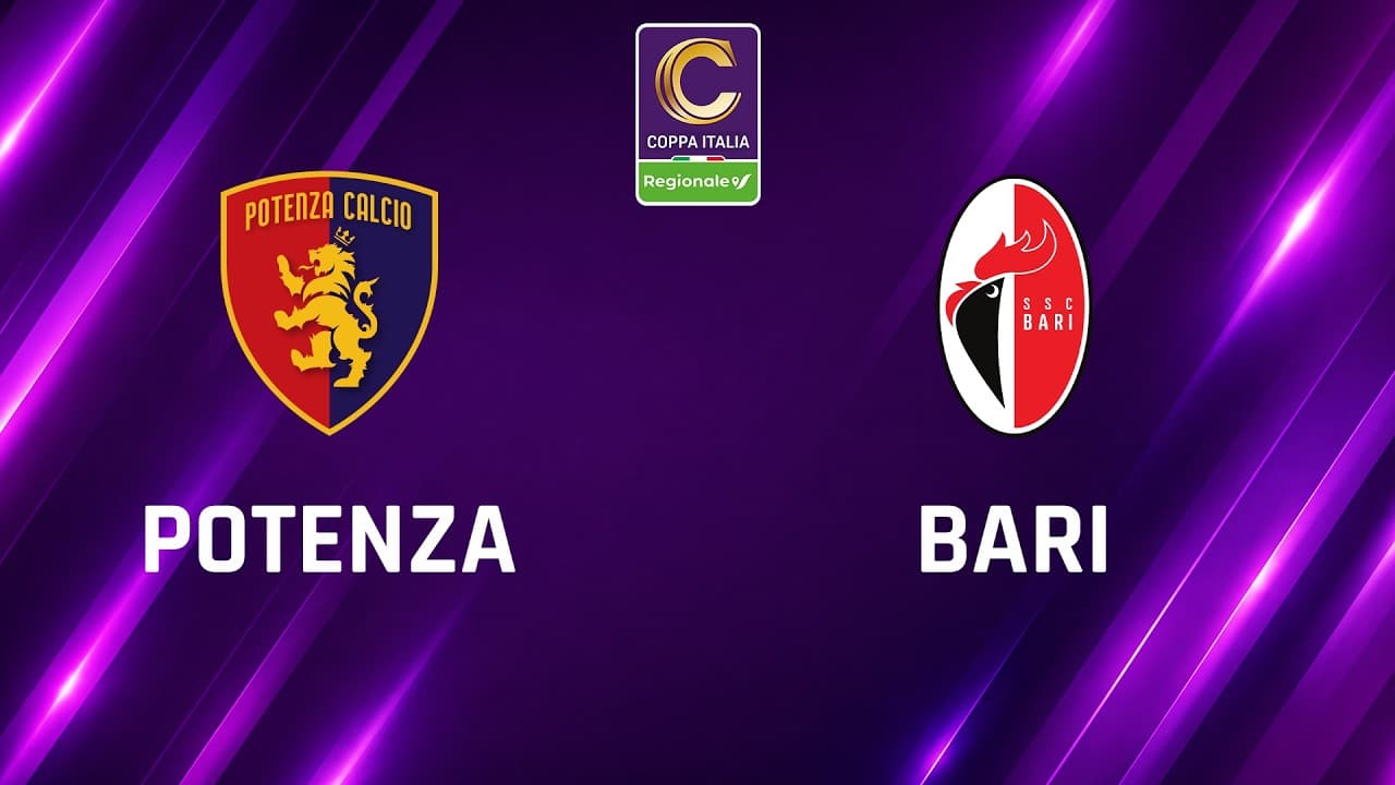 Potenza - Bari 2-1 | Coppa Italia Serie C Regionale | Gli Highlights thumbnail