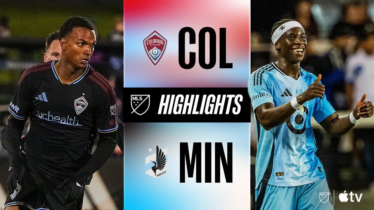 Colorado Rapids vs. Minnesota United | Full Match Highlights | RED CARD DRAMA! thumbnail