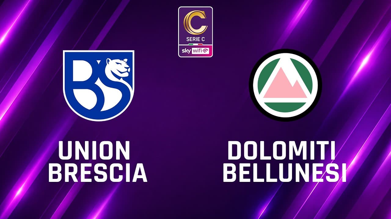 Union Brescia - Dolomiti Bellunesi 1-1 | Gli Highlights | 7ª giornata di Serie C Sky Wifi 2026/2027 thumbnail