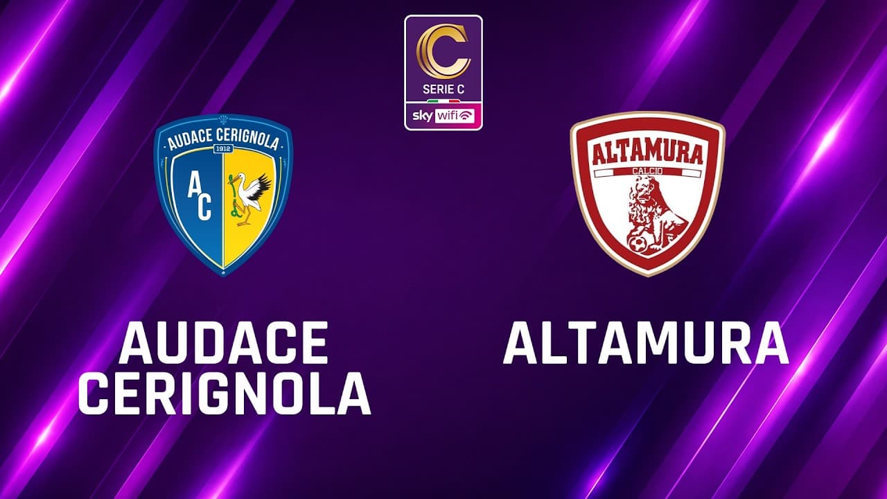 Audace Cerignola - Altamura 0-0 | Gli Highlights | 8ª giornata di Serie C Sky Wifi 2026/2027 thumbnail