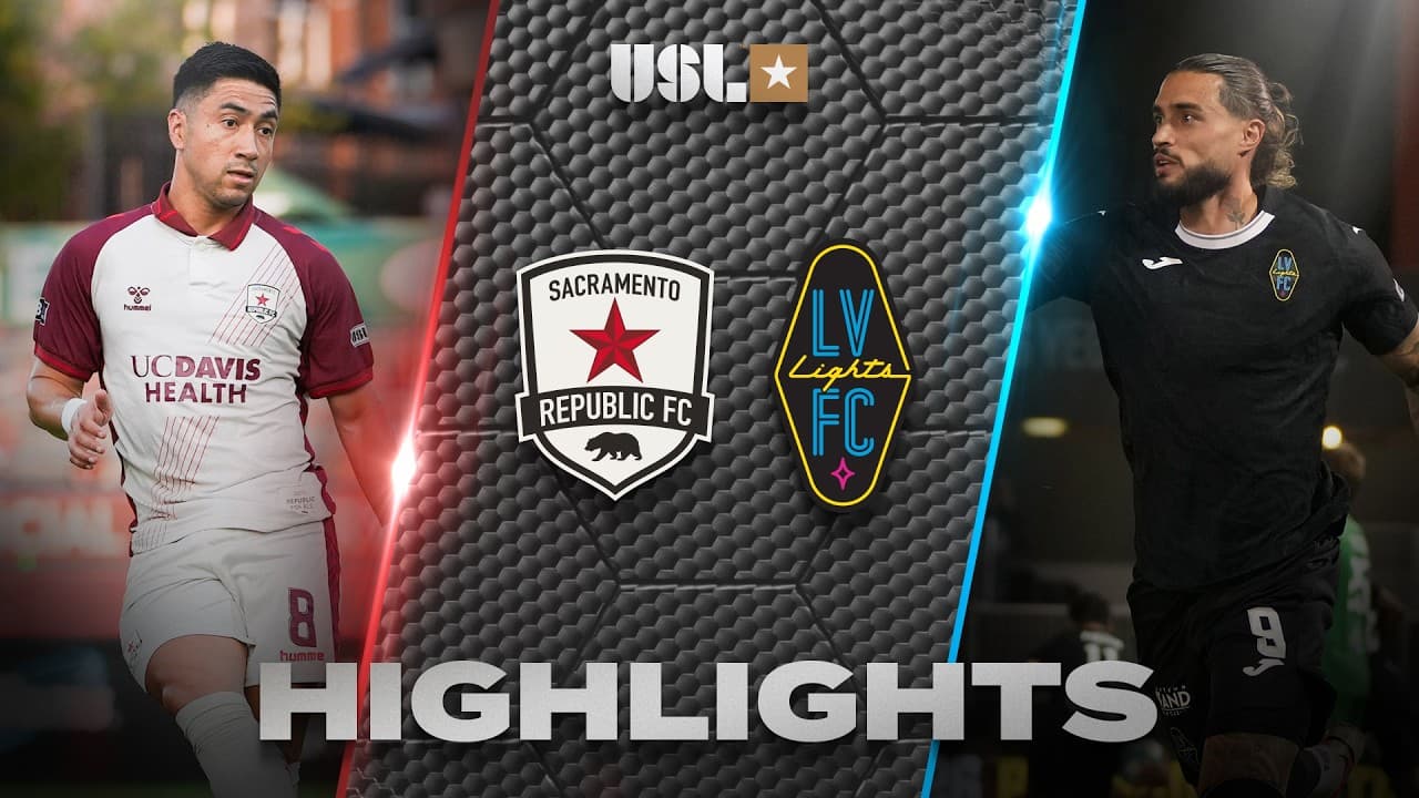 9.30.2026 Sacramento Republic FC vs. Las Vegas Lights FC - USL Championship Game Highlights thumbnail