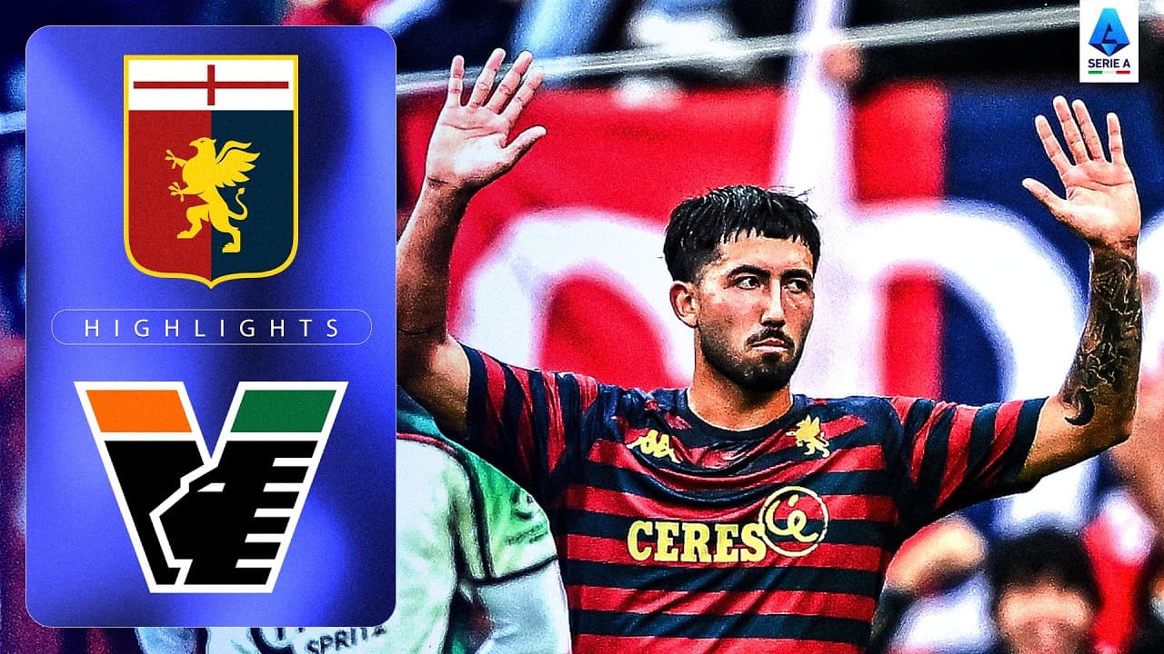 Ellertsson Strikes for the Win | GENOA-VENEZIA | HIGHLIGHTS | Serie A 2026/27 thumbnail