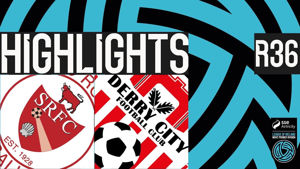 Sligo Rovers 2-2 Derry City | SSE Airtricity Men's Premier Division Highlights thumbnail