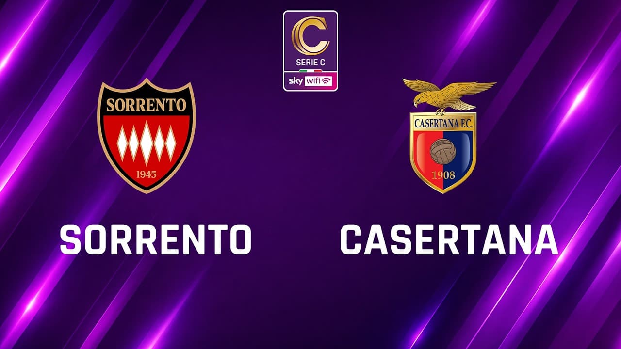 Sorrento - Casertana 0-0 | Gli Highlights | 1ª giornata di Serie C Sky Wifi 2026/2027 thumbnail