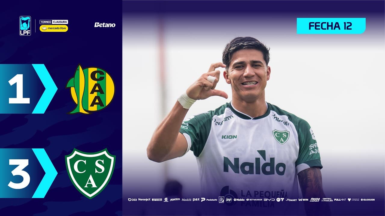 ALDOSIVI 1 - 3 SARMIENTO | Resumen del partido | #TorneoMercadoLibre Clausura 2026 🏆 thumbnail