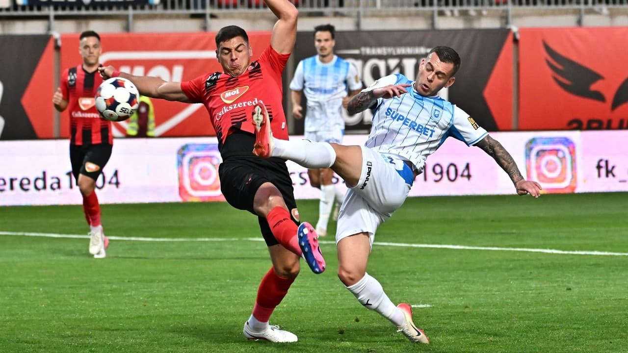 REZUMAT | Csikszereda - Universitatea Craiova 0-1. Elisor le-a adus victoria oltenilor thumbnail