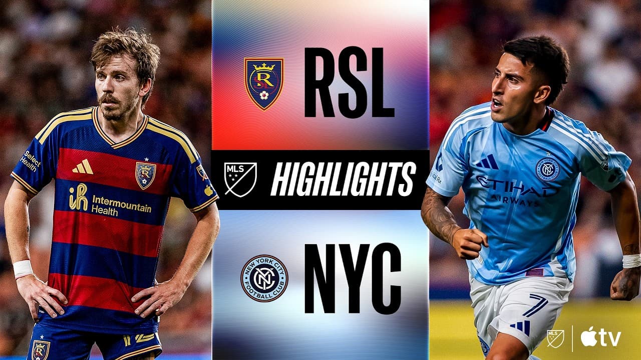 Real Salt Lake vs. New York City FC | Full Match Highlights | Nico Fernández Mercau BLAST! thumbnail