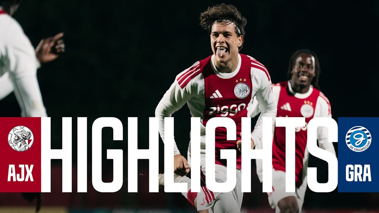 Emre Ünüvar & Jano Monserrate ⚽️✅ | Highlights Jong Ajax - De Graafschap | Keuken Kampioen Divisie thumbnail