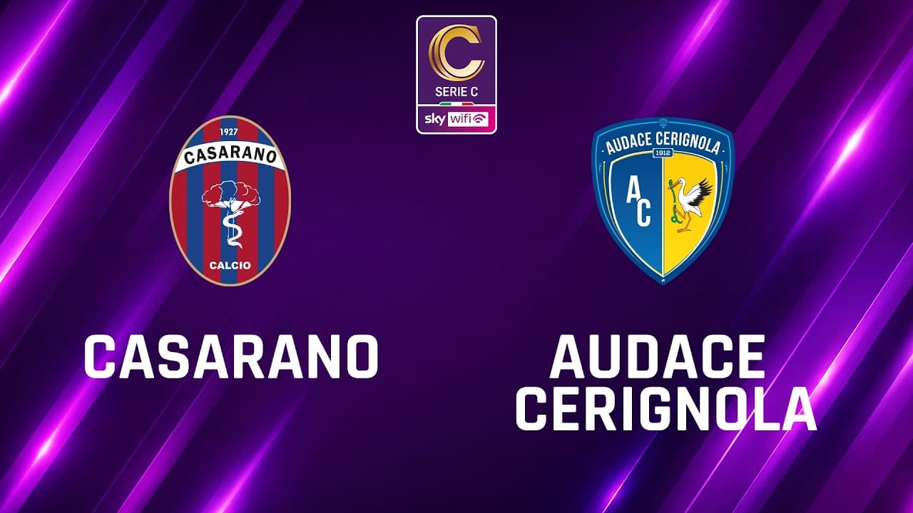Casarano - Audace Cerignola 1-0 | Gli Highlights | 5ª giornata di Serie C Sky Wifi 2026/2027 thumbnail