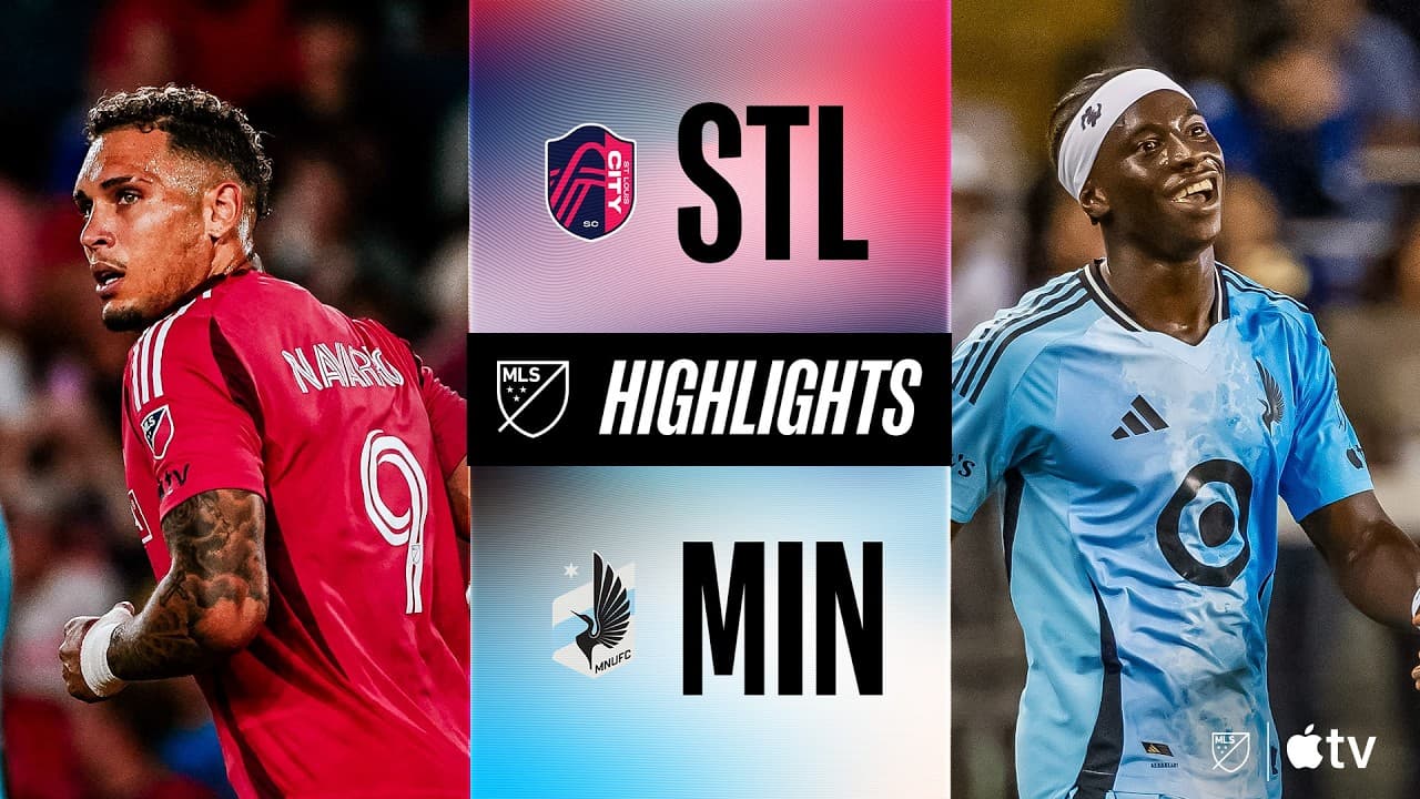 St. Louis CITY vs. Minnesota United | Full Match Highlights | Rafael Navarro BRACE! thumbnail