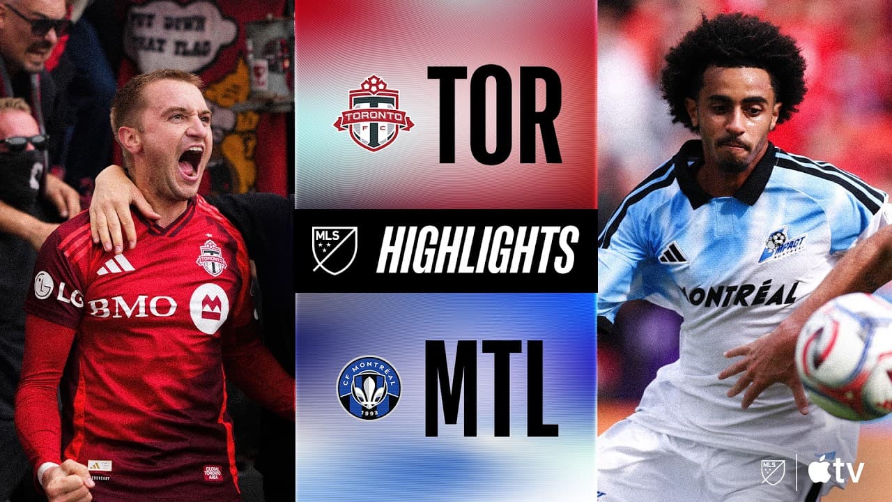 Toronto FC vs. CF Montréal | Full Match Highlights | Canadian Classique! thumbnail