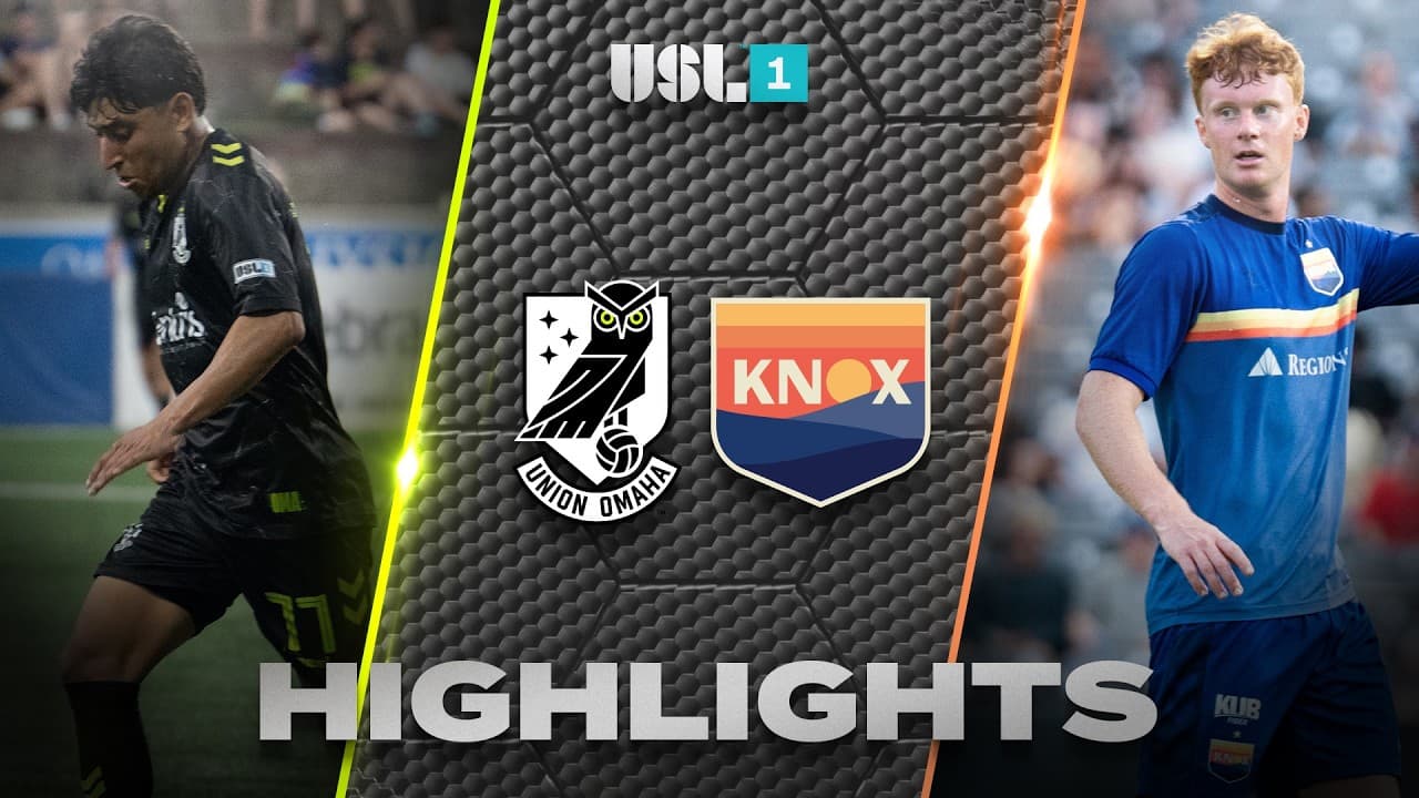 9.19.2026 | Union Omaha vs. One Knoxville SC - USL League One Game Highlights thumbnail