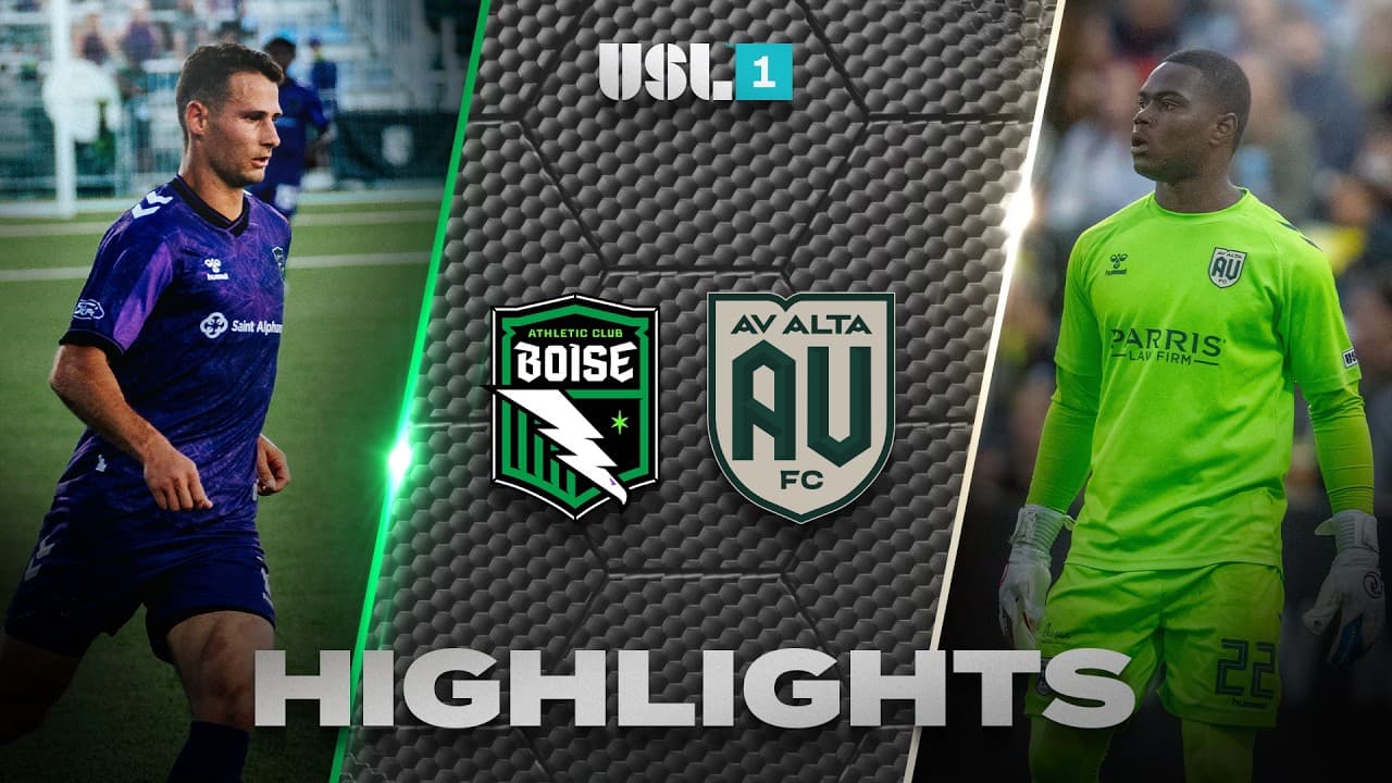 10.17.2026 | Athletic Club Boise vs. AV Alta FC - USL League One Game Highlights thumbnail