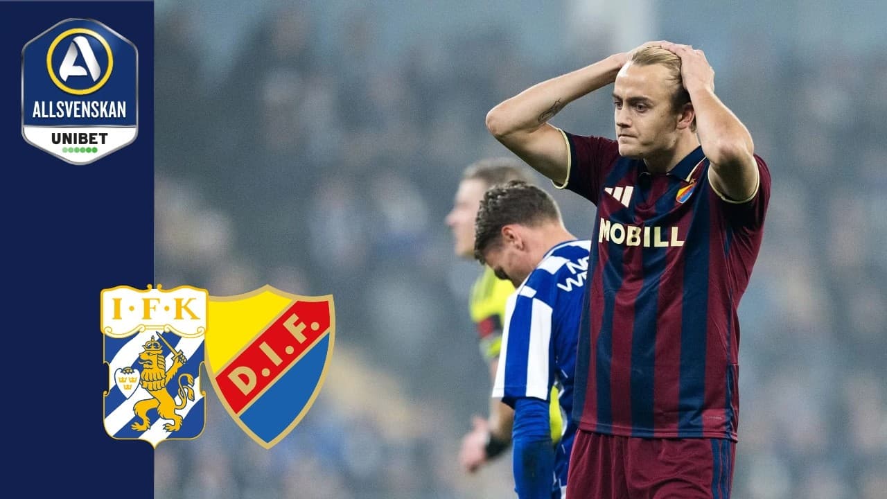 IFK Göteborg - Djurgårdens IF (1-1) | Höjdpunkter thumbnail