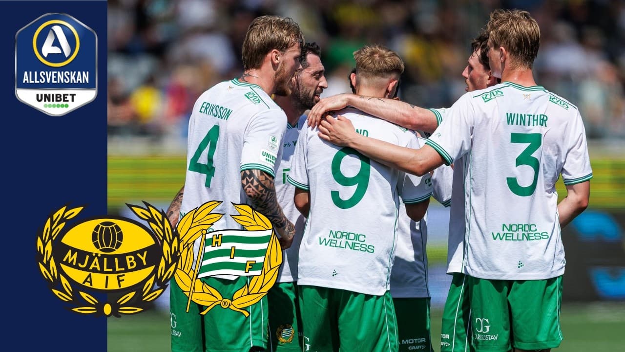 Mjällby AIF - Hammarby IF (0-2) | Höjdpunkter thumbnail