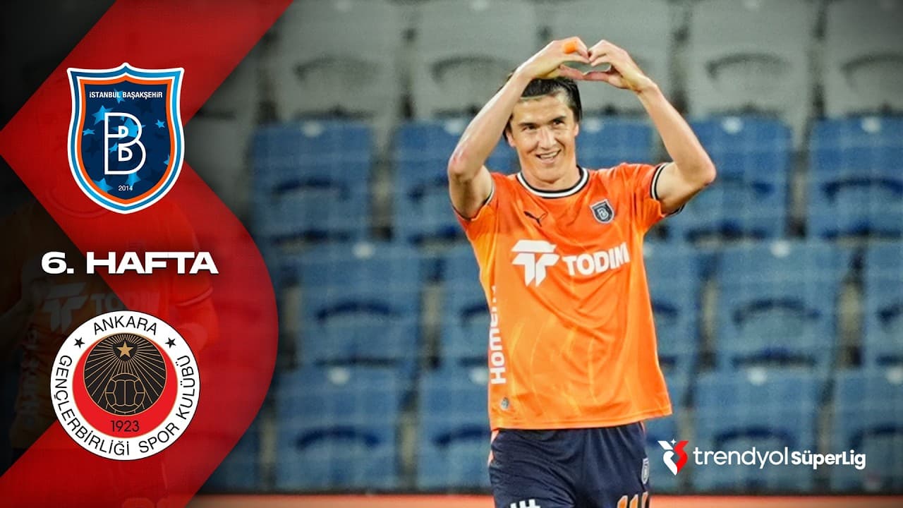 Başakşehir - Gençlerbirliği - Highlights/Özet | Trendyol Süper Lig - 2026/27 thumbnail