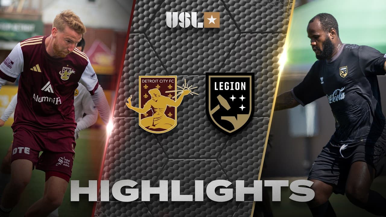 10.3.2026 | Detroit City FC vs. Birmingham Legion FC - USL Championship Game Highlights thumbnail