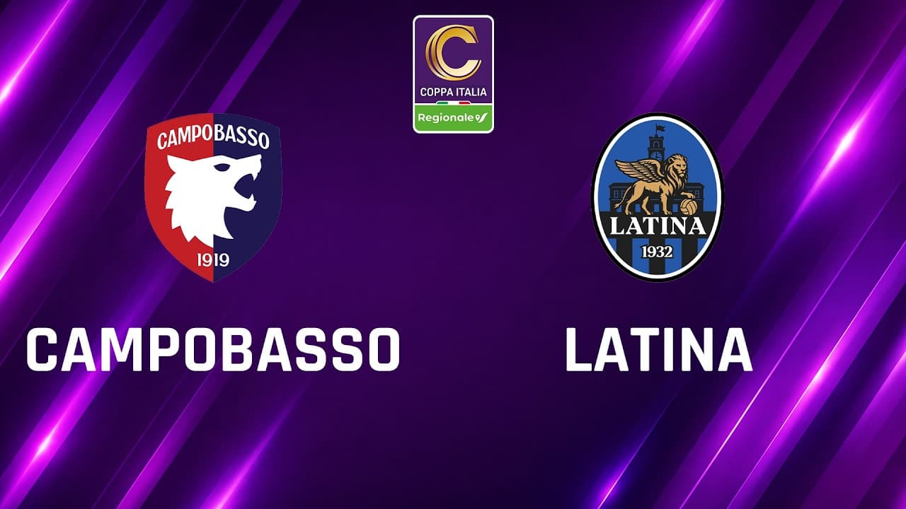 Campobasso - Latina 2-0 | Coppa Italia Serie C Regionale | Gli Highlights thumbnail