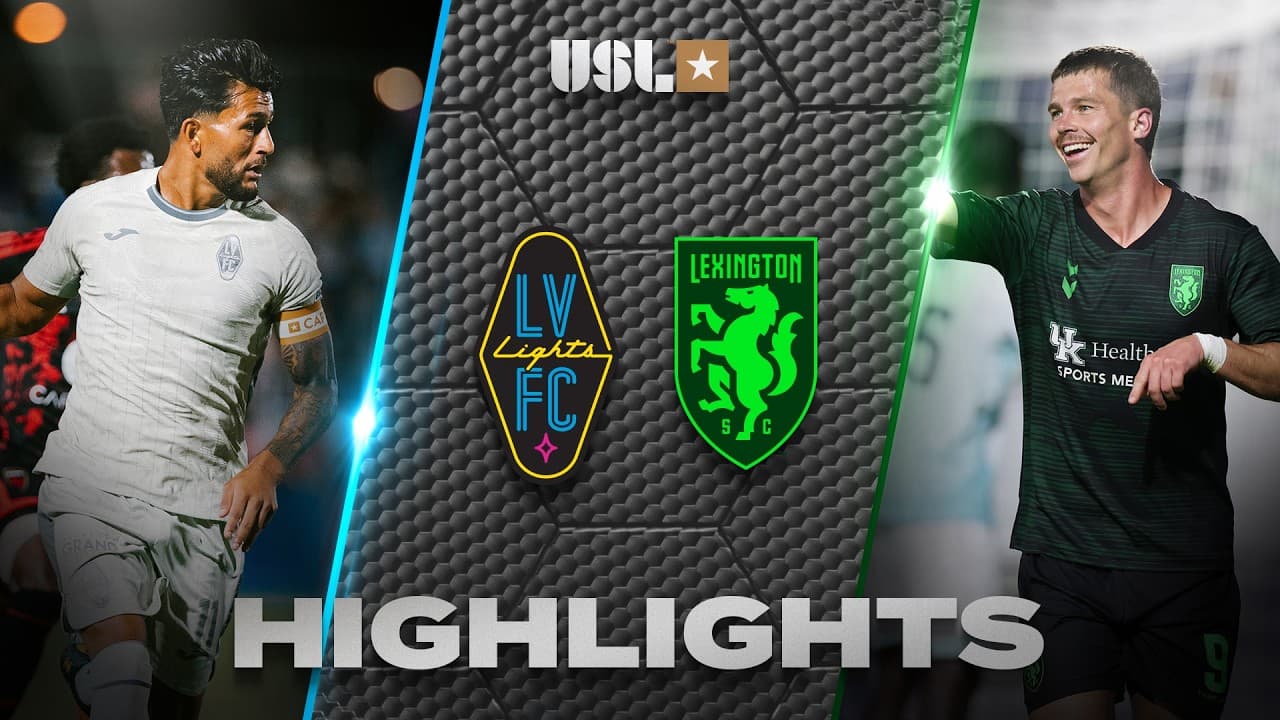 10.17.2026 | Las Vegas Lights FC vs. Lexington SC - USL Championship Game Highlights thumbnail