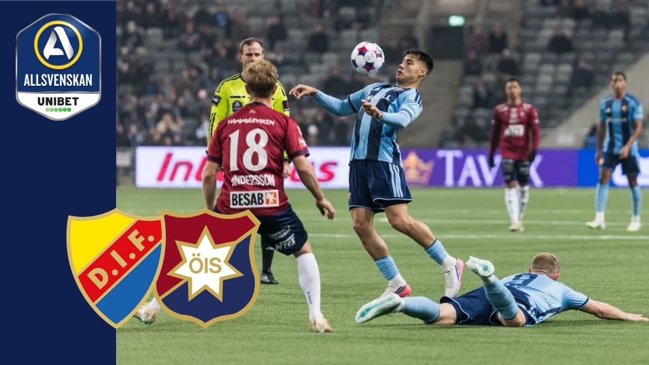 Djurgårdens IF - Örgryte IS (2-2) | Höjdpunkter thumbnail
