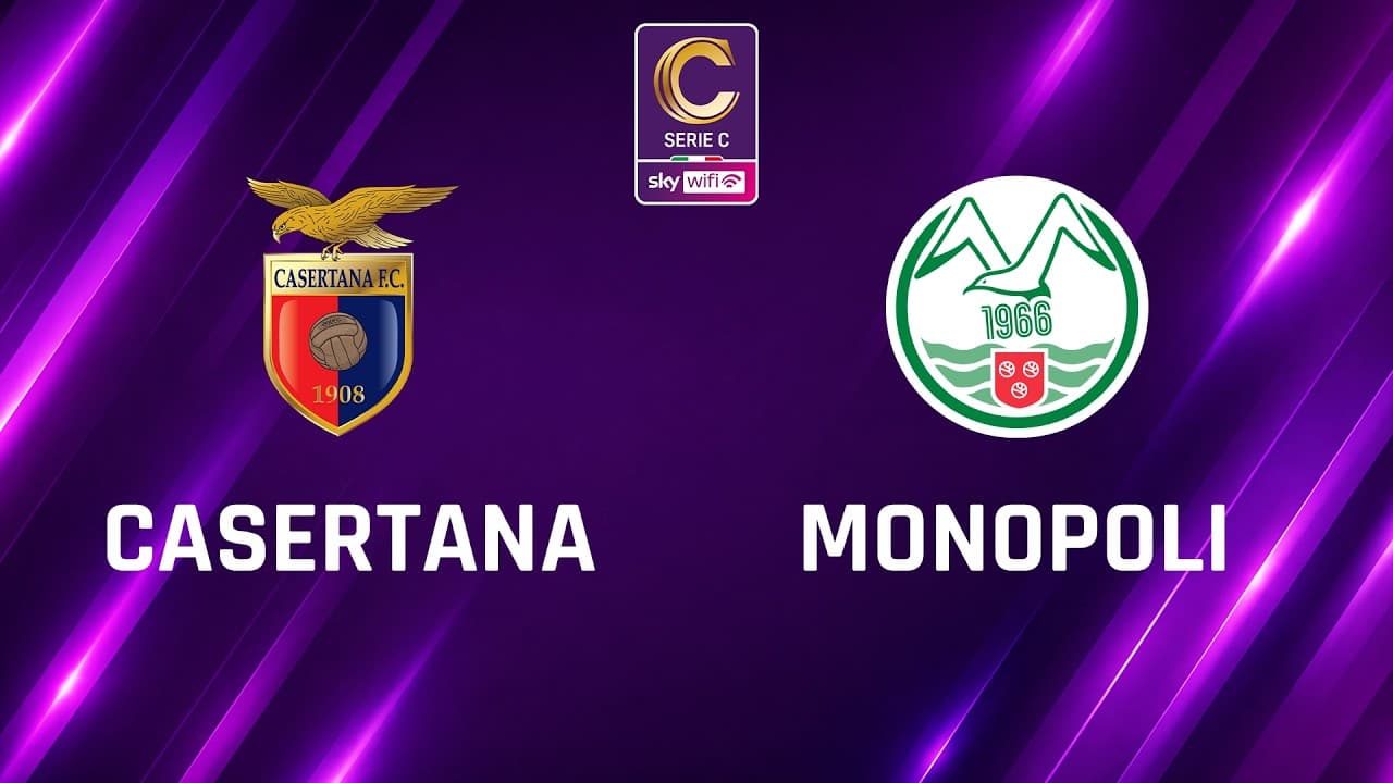 Casertana - Monopoli 3-1 | Gli Highlights | 9ª giornata di Serie C Sky Wifi 2026/2027 thumbnail
