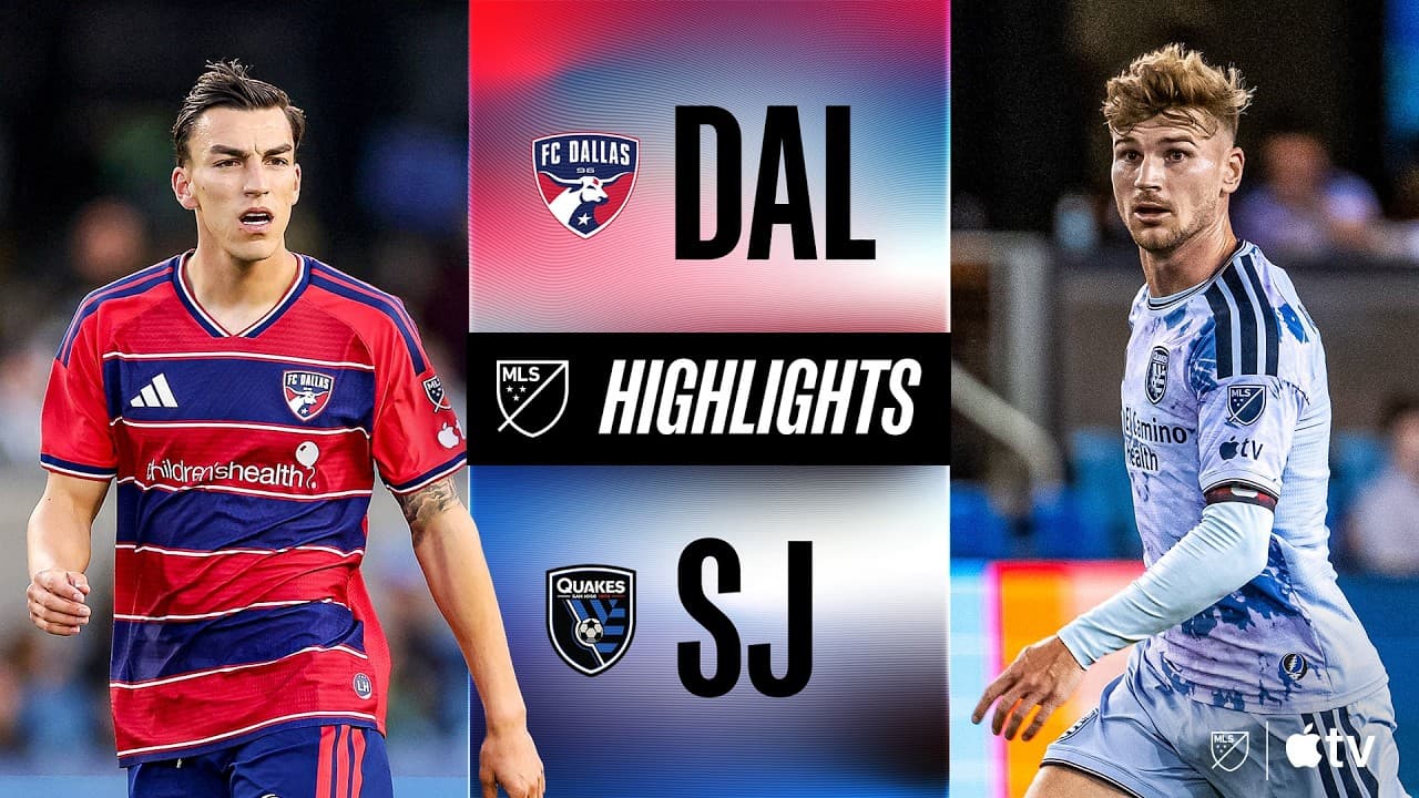 FC Dallas vs. San Jose Earthquakes | Full Match Highlights | Petar Musa BRACE! thumbnail