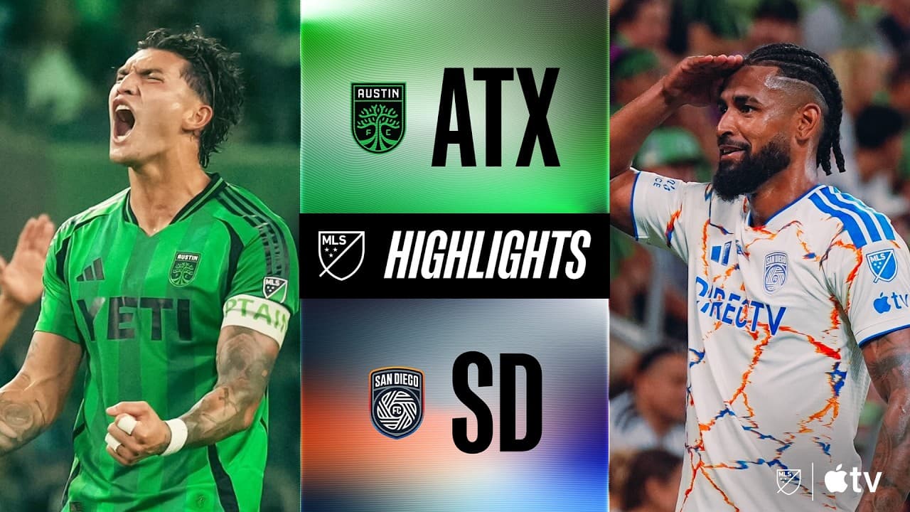 Austin FC vs. San Diego FC | Full Match Highlights | 6-Goal Nail-Biter! thumbnail