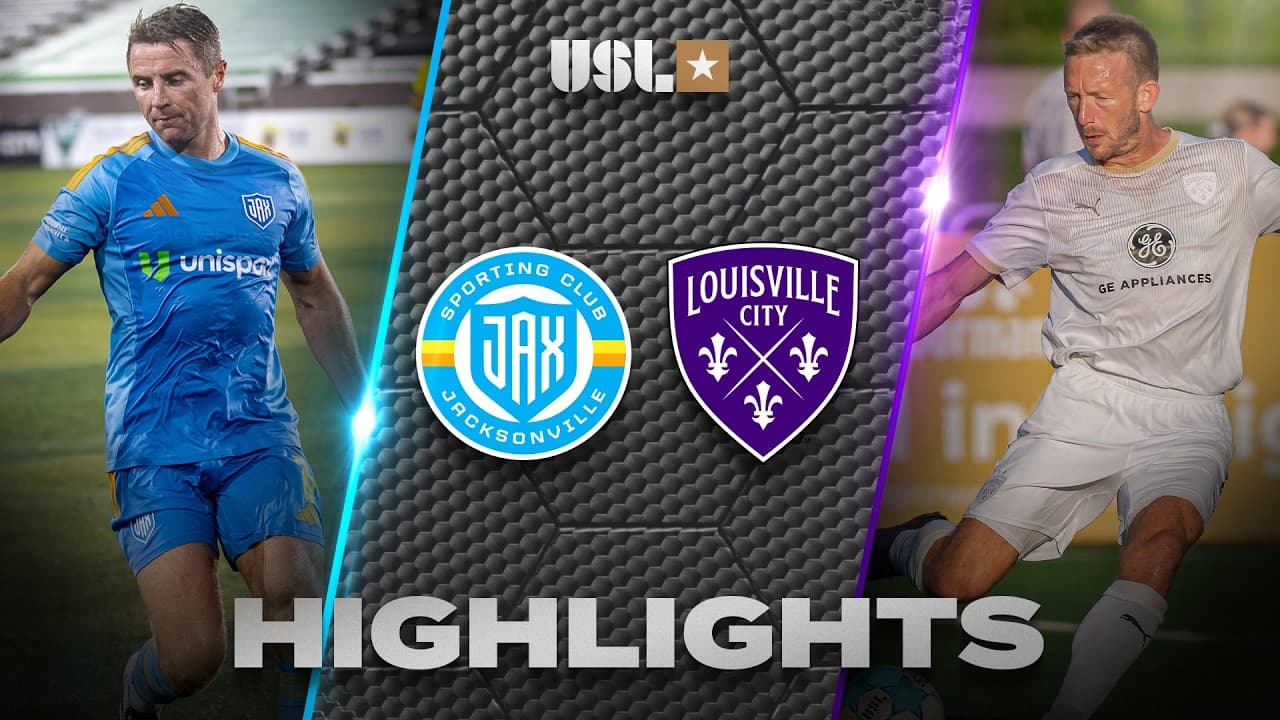 10.21.2026 | Sporting JAX vs. Louisville City FC - USL Championship Game Highlights thumbnail