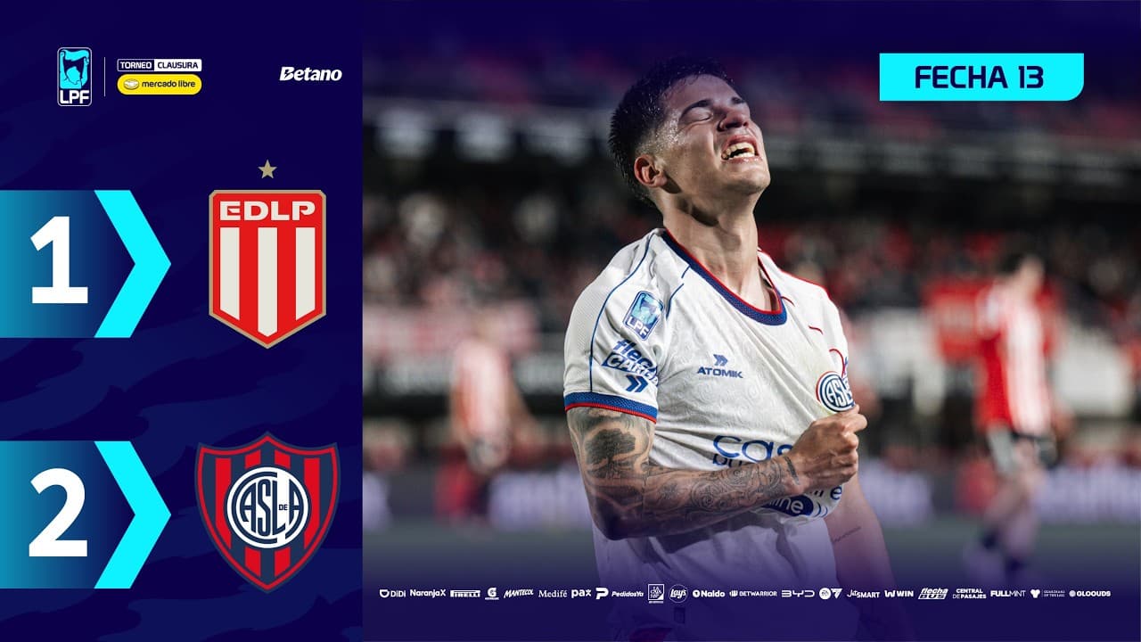 ESTUDIANTES 1 - 2 SAN LORENZO | Resumen del partido | #TorneoMercadoLibre Clausura 2026 🏆 thumbnail