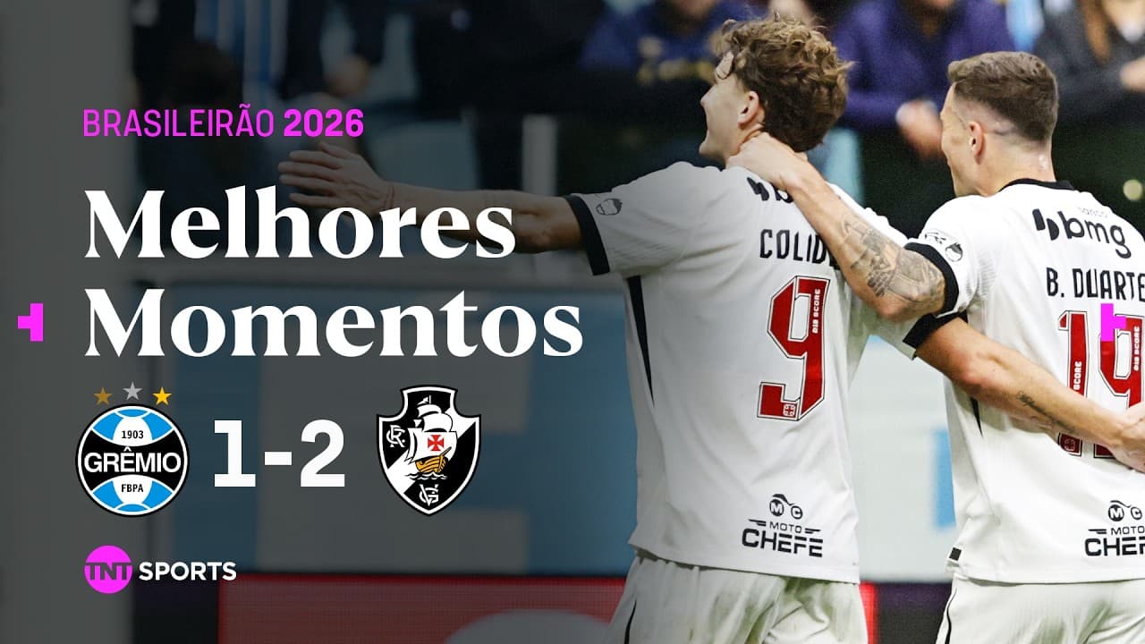 VASCO OPERA MILAGRE E VIRA EM APENAS 4 MINUTOS NO BRASILEIRÃO! GRÊMIO 1 X 2 VASCO thumbnail