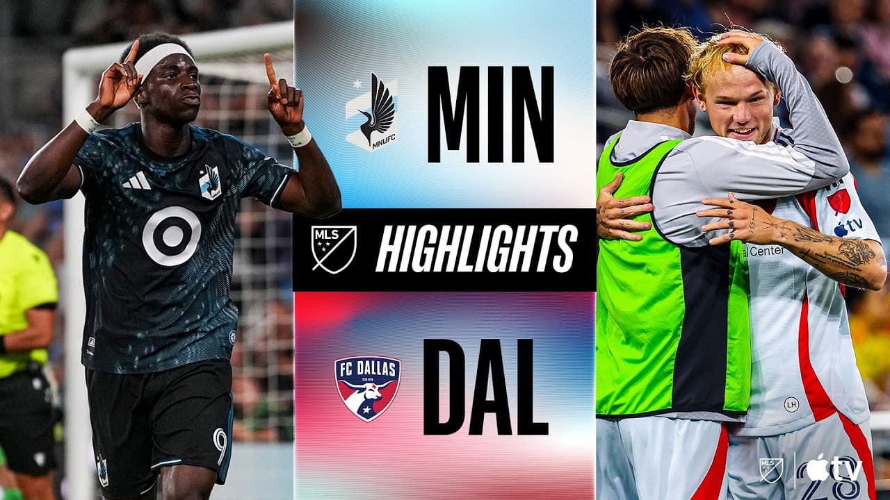 Minnesota United vs. FC Dallas | Full Match Highlights | Sam Sarver SUPER-SUB! thumbnail